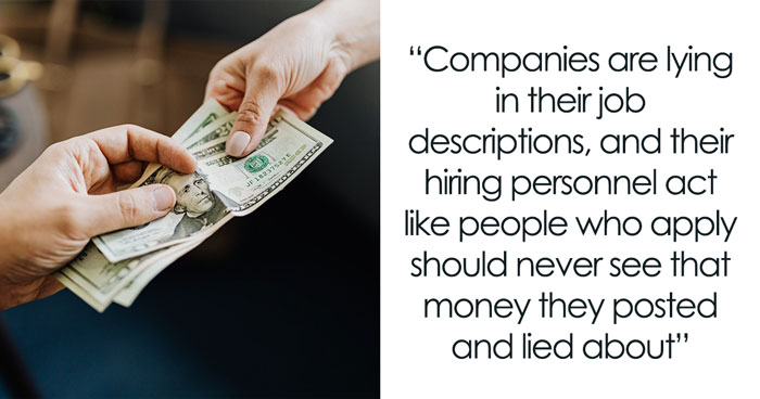 Man Submits A Job Application And Requests $100K As Per The Job Description, That Shocks The Interview Manager