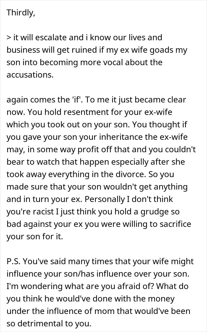 "The Damage Is Done": Guy Loses It After Finding Father's Will, Refuses To Hear Him Out And Labels Him Racist Instead "The Damage Is Done": Guy Loses It After Finding Father's Will, Refuses To Hear Him Out And Labels Him Racist Instead