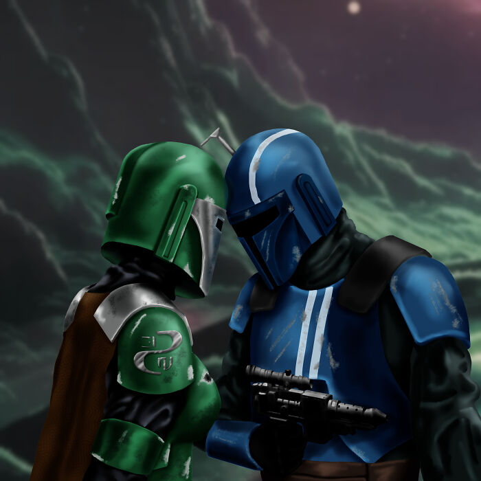 Digital Art Of A Keldabe Kiss