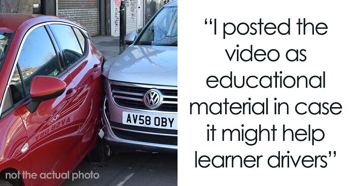 Man Sees Nothing Wrong With Sharing Videos Of His Girlfriend Crashing Her Car, The Internet Brings Him Back To Earth