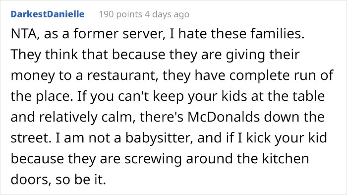 Entitled Parents Let Their Kids Run Around A Restaurant Until One Grabs A Stranger's Legs And Gets Yelled At Entitled Parents Let Their Kids Run Around A Restaurant Until One Grabs A Stranger's Legs And Gets Yelled At