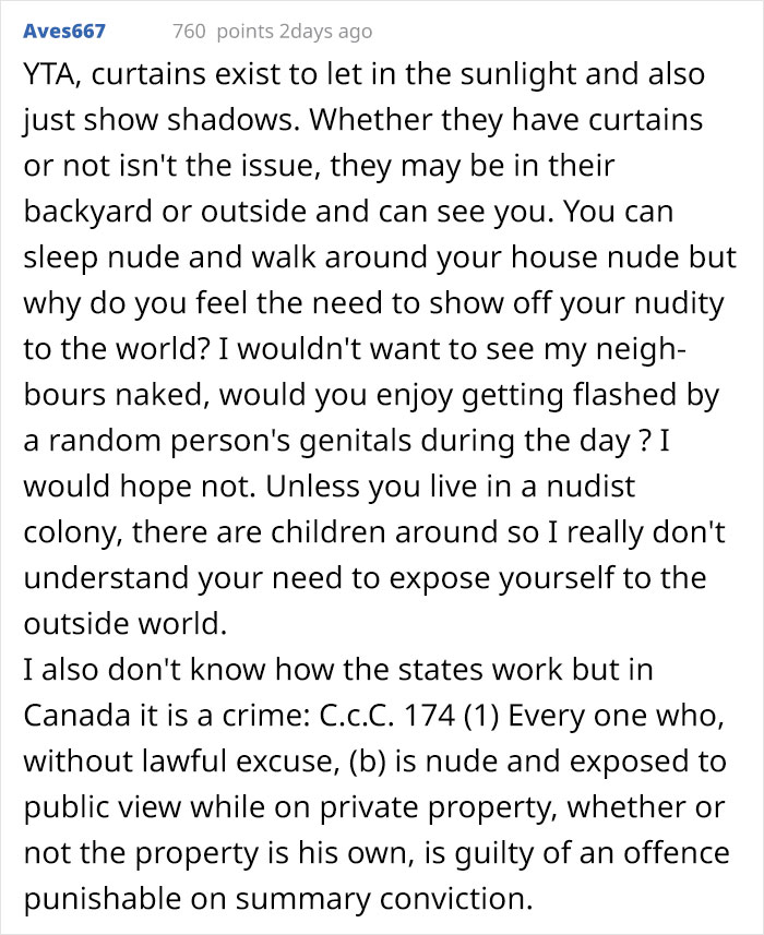 Guy Refuses To Cover Up And Continues To Sleep Naked Even Though Neighbor Says He's A "Menace To The Neighborhood" Guy Refuses To Cover Up And Continues To Sleep Naked Even Though Neighbor Says He's A "Menace To The Neighborhood"