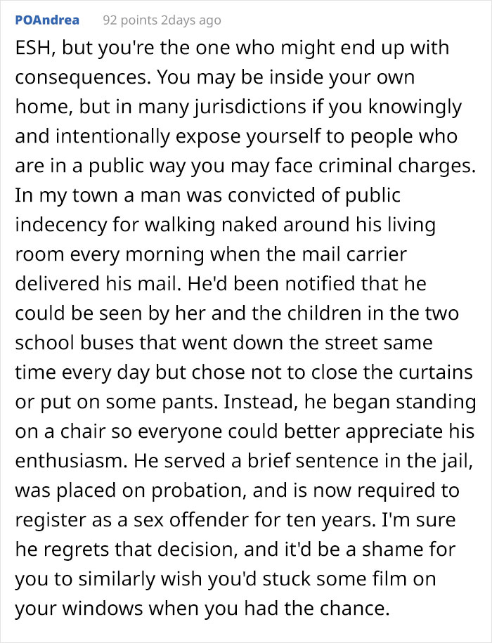 Guy Refuses To Cover Up And Continues To Sleep Naked Even Though Neighbor Says He's A "Menace To The Neighborhood" Guy Refuses To Cover Up And Continues To Sleep Naked Even Though Neighbor Says He's A "Menace To The Neighborhood"