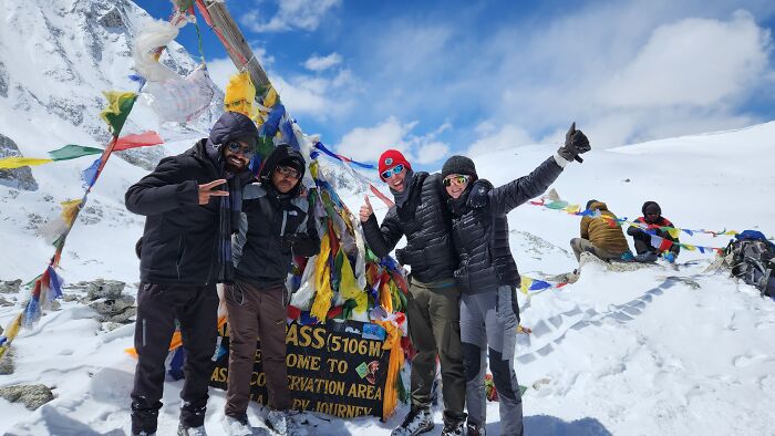 Completing 12-Day Manaslu Circuit Trek (5 Pics)