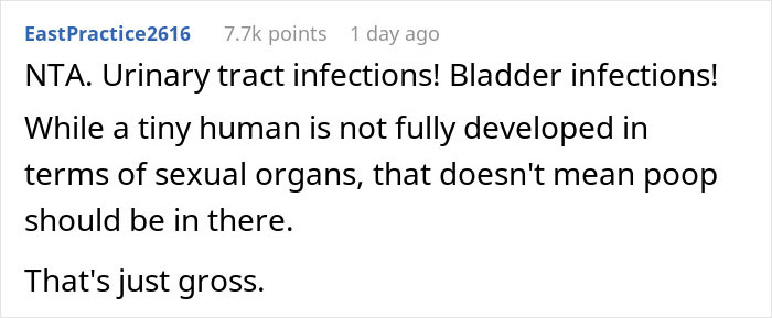 Guy Asks If He&rsquo;s A Jerk For Getting In A Fight With His MIL About His Daughter Having &ldquo;Real&rdquo; Private Parts