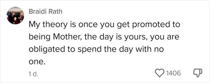 Mom Is Confused About Who Gets To Celebrate Mother's Day, Starts A Discussion Mom Is Confused About Who Gets To Celebrate Mother's Day, Starts A Discussion
