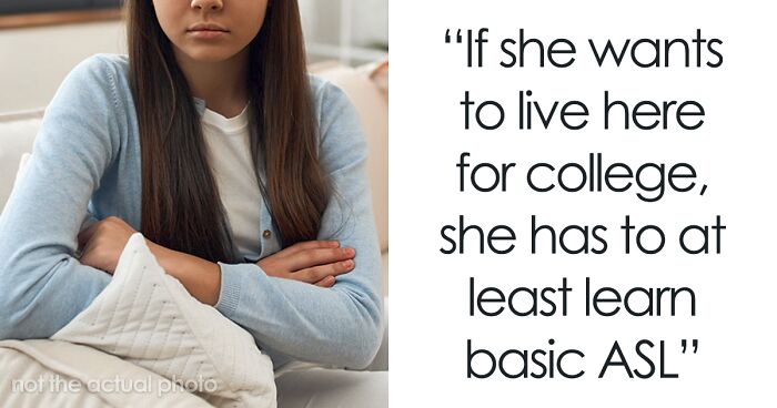 Mom Is Lost And Confused After Her Daughter Refuses To Learn Sign Language And Her Husband Threatens Divorce