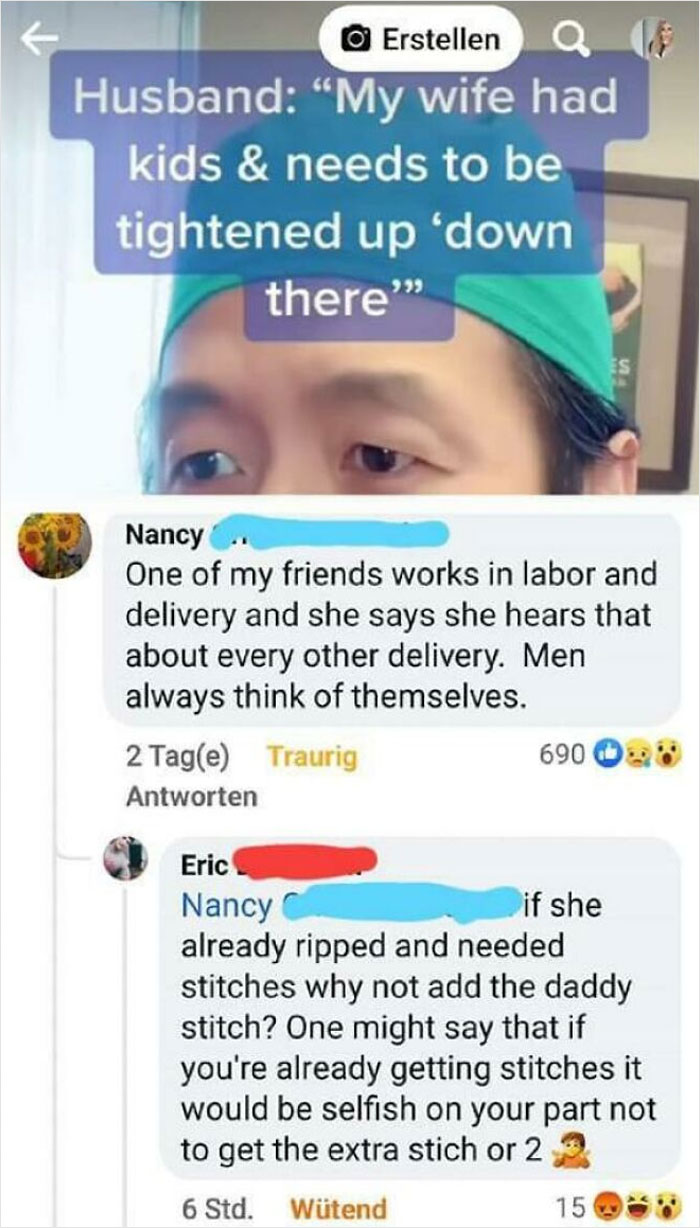 Somehow I Just *know* This Boy Needs All Women To Get 2 Or 3 Stitches 😬😆