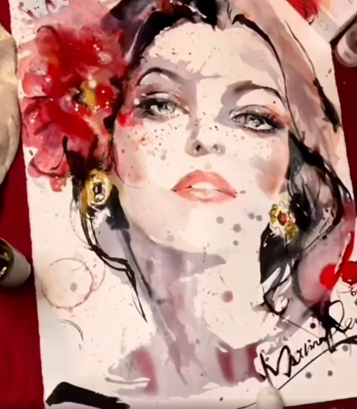 This Artist Uses Wine To Create Mind-Blowing Art