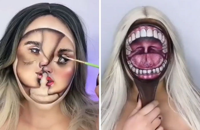 Amazing Face Paintings By _nekita_