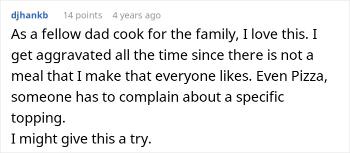 Dad Is Sick And Tired Of Constant Complaints From Picky-Eater Children, Figures Out A Way To Make Them Change Their Tune Dad Is Sick And Tired Of Constant Complaints From Picky-Eater Children, Figures Out A Way To Make Them Change Their Tune