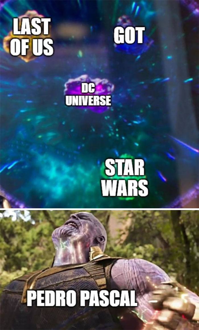 Pedro Pascal movie meme