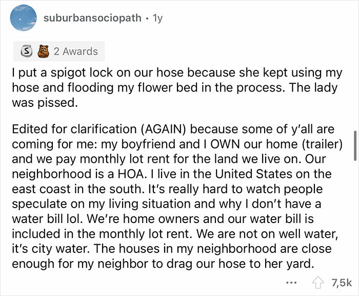 Revenge On A Rude Neighbor