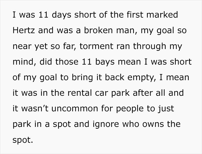 "Return The Car Empty. Done": Guy Maliciously Complies With Car Rental’s Rules "Return The Car Empty. Done": Guy Maliciously Complies With Car Rental’s Rules