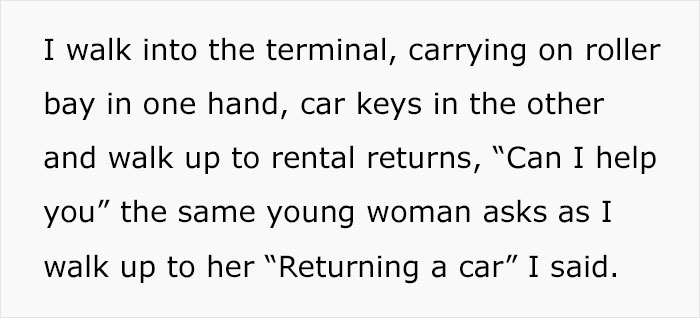 "Return The Car Empty. Done": Guy Maliciously Complies With Car Rental’s Rules "Return The Car Empty. Done": Guy Maliciously Complies With Car Rental’s Rules
