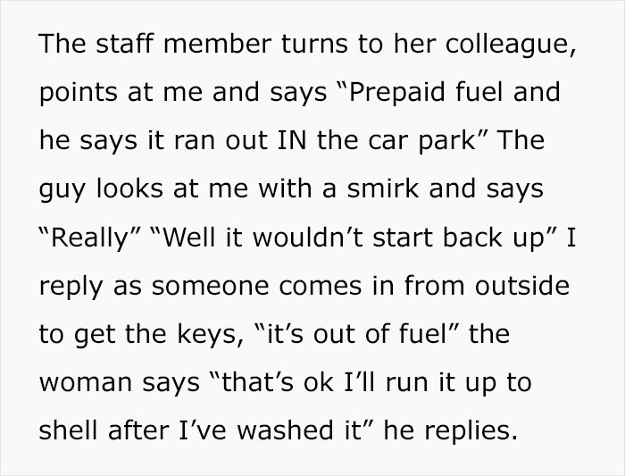 "Return The Car Empty. Done": Guy Maliciously Complies With Car Rental’s Rules "Return The Car Empty. Done": Guy Maliciously Complies With Car Rental’s Rules