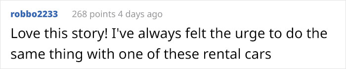 "Return The Car Empty. Done": Guy Maliciously Complies With Car Rental’s Rules "Return The Car Empty. Done": Guy Maliciously Complies With Car Rental’s Rules