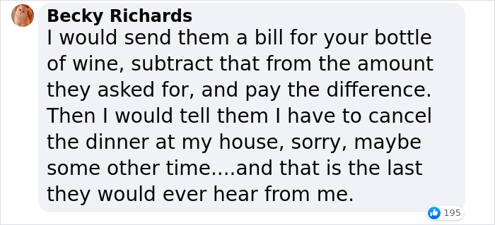 "I Thought This Was Crazy": Woman Is Confused After She Gets A Bill From A Dinner Party Her Friend Hosted