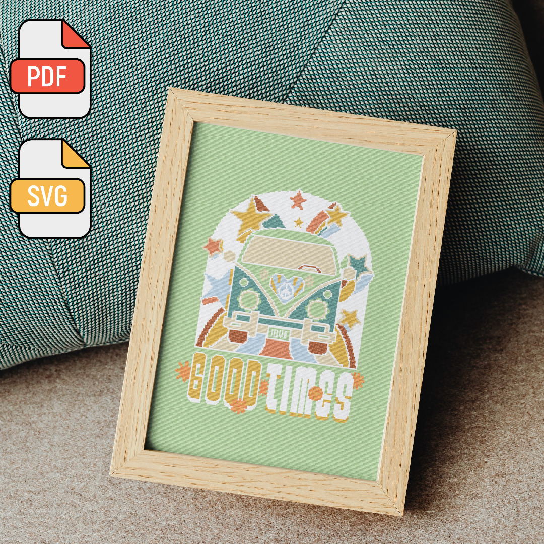 Look At The Cross Stitch I Made