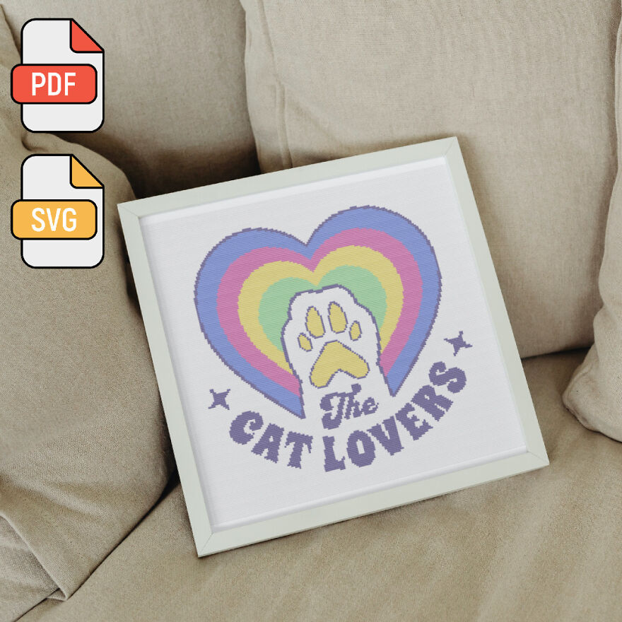 Look At The Cross Stitch I Made