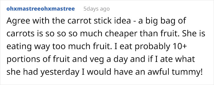 Mom Calls Stepdaughter 'Greedy' For Eating Too Much Fruit, And The Internet Has Thoughts