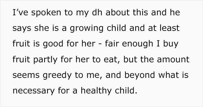 Mom Calls Stepdaughter 'Greedy' For Eating Too Much Fruit, And The Internet Has Thoughts