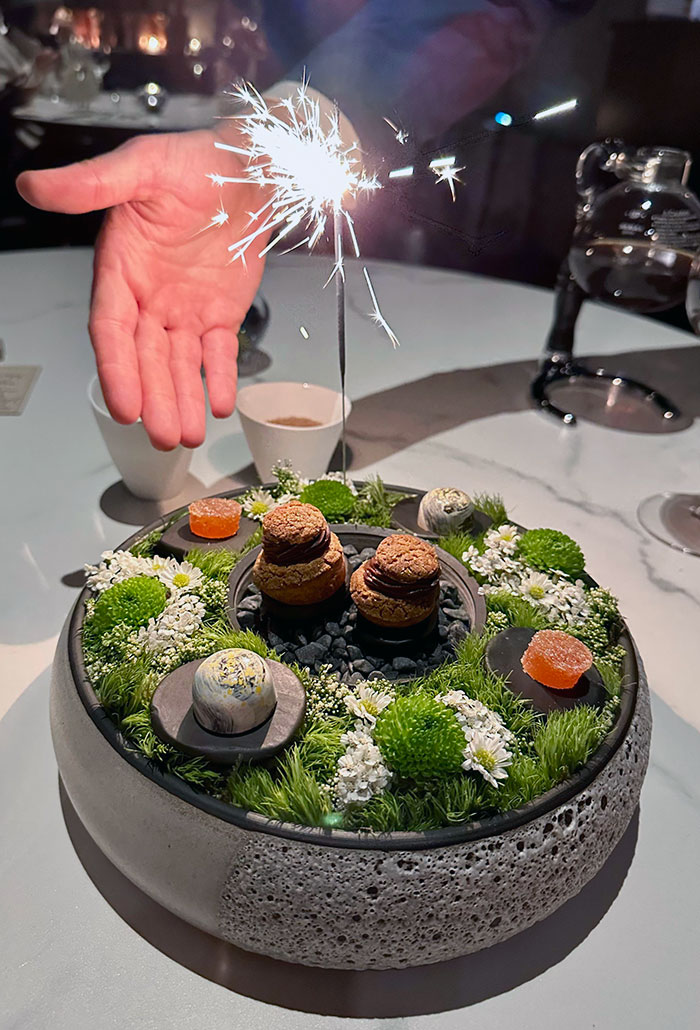 Food In A Garden? Bowl?