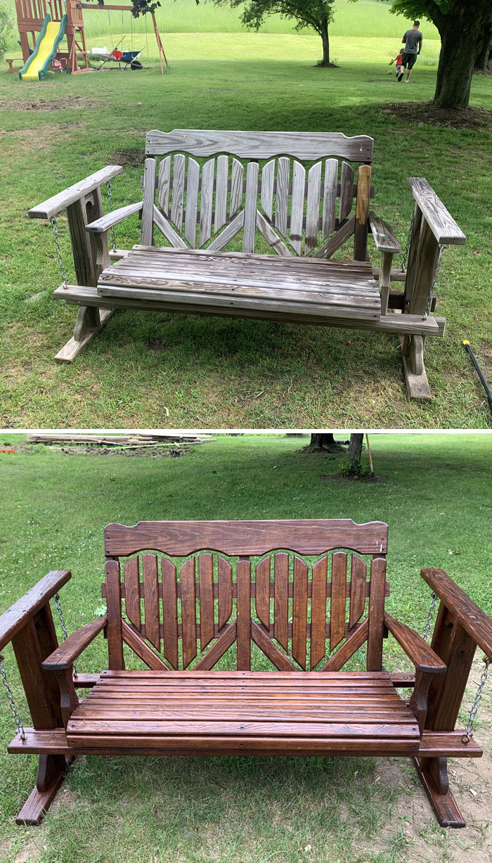 Restauré una reliquia familiar