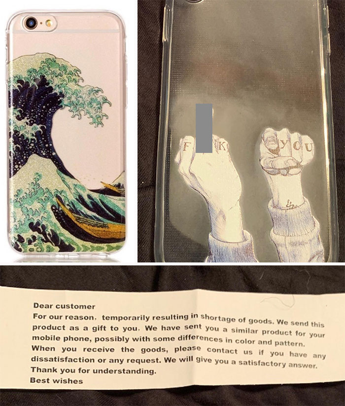 What I Ordered vs. What I Got