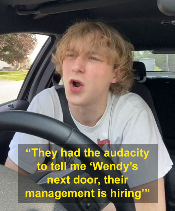 &ldquo;Wendy&rsquo;s Next Door, Their Management Is Hiring&rdquo;: Guy Shares Why It's Best To Keep Your Opinions About Management To Yourself 