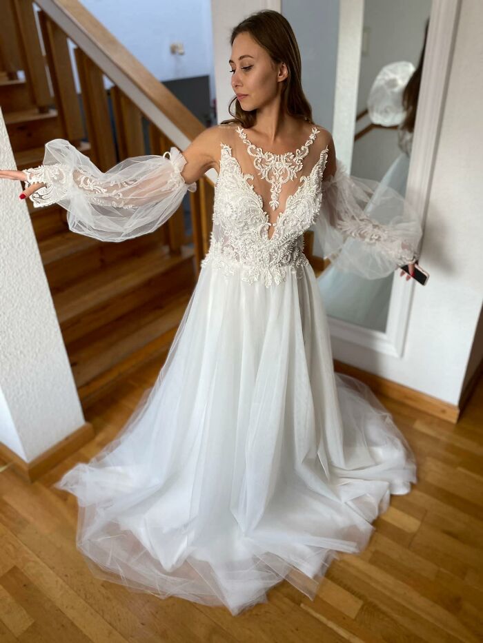 Posted On A “For Sale” Page. The Fake Neckline, The Fake Sleeves…