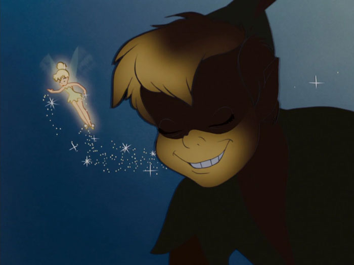 Peter Pan with fairy