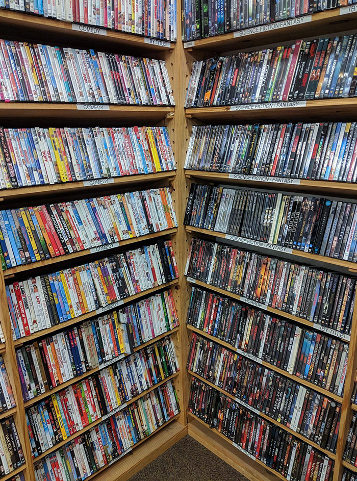 The Difference Of DVD Covers Between Comedy Movies Against Sci-Fi And Horror