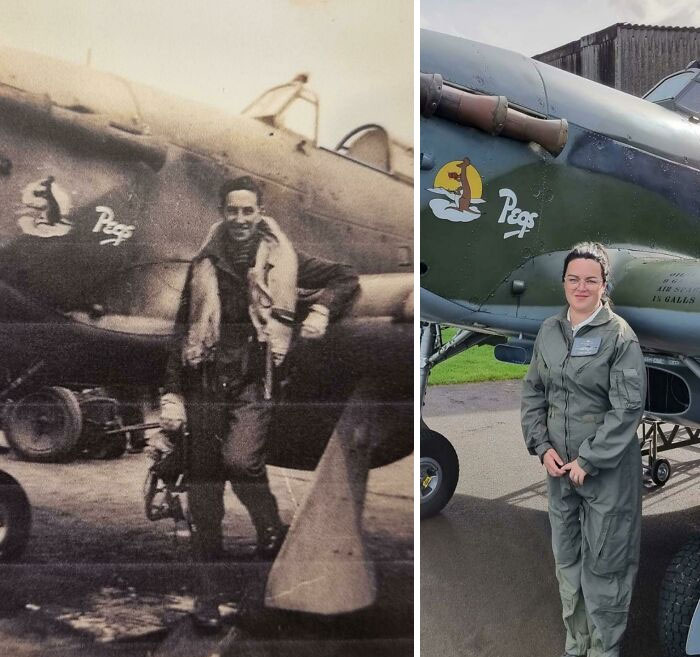 Today I Got To Fly In My Grandfather's Restored WW2 Hurricane