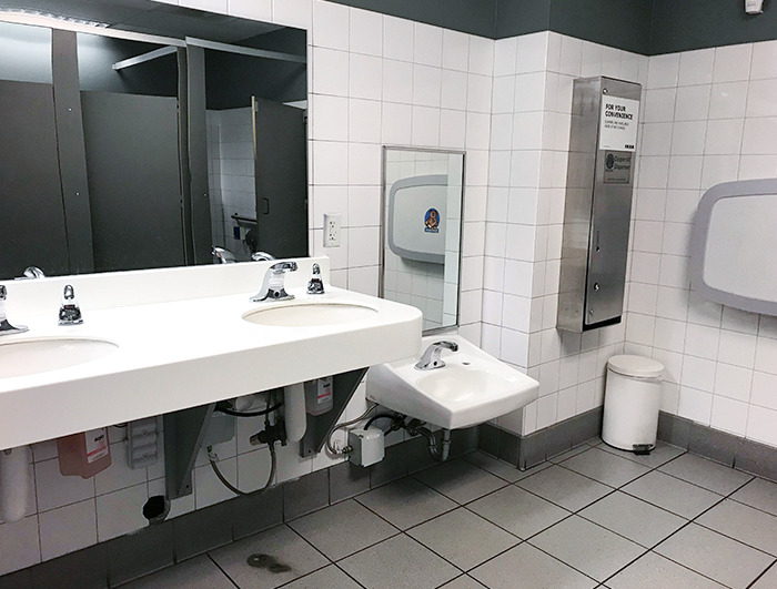 This Bathroom Has A Special Sink For Kids