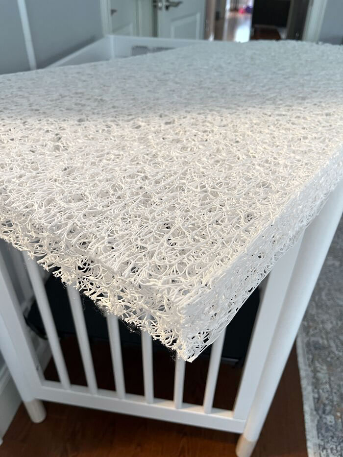 The Interior Of The Breathable Mattress To Prevent Children From Suffocation