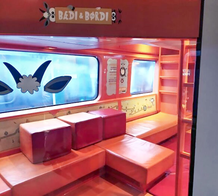 The Train I'm On Has A Playroom For Kids