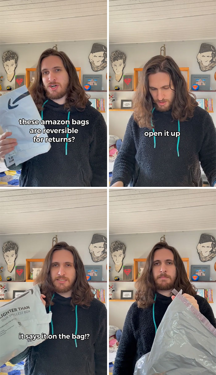 These Amazon Bags Are Reversible For Returns