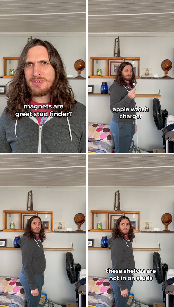 Magnets Are Great Stud Finder