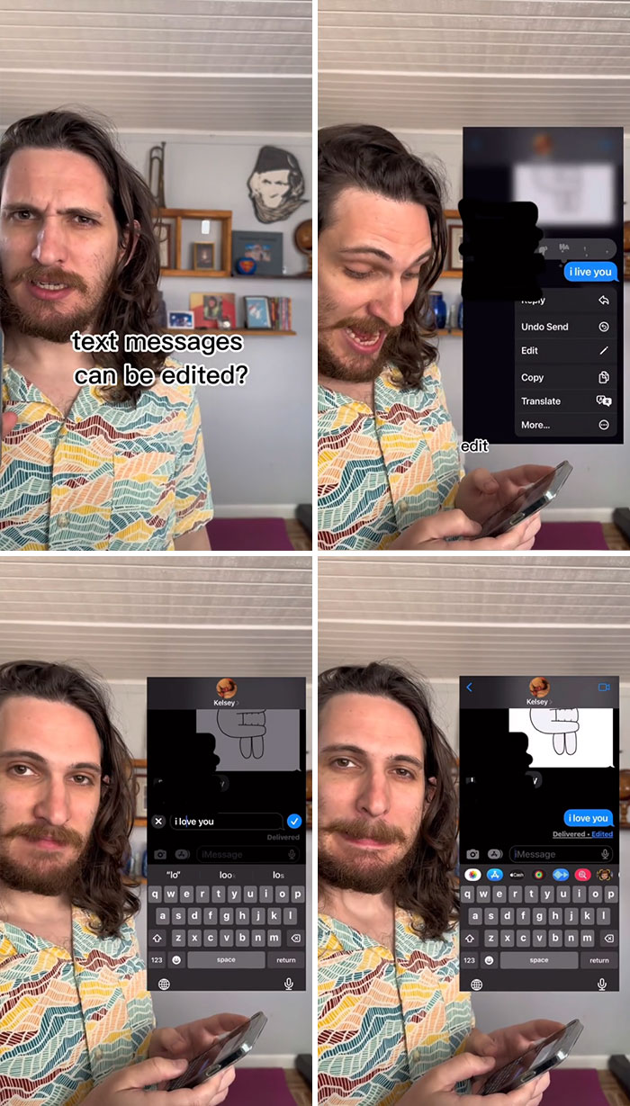 Text Messages Can Be Edited