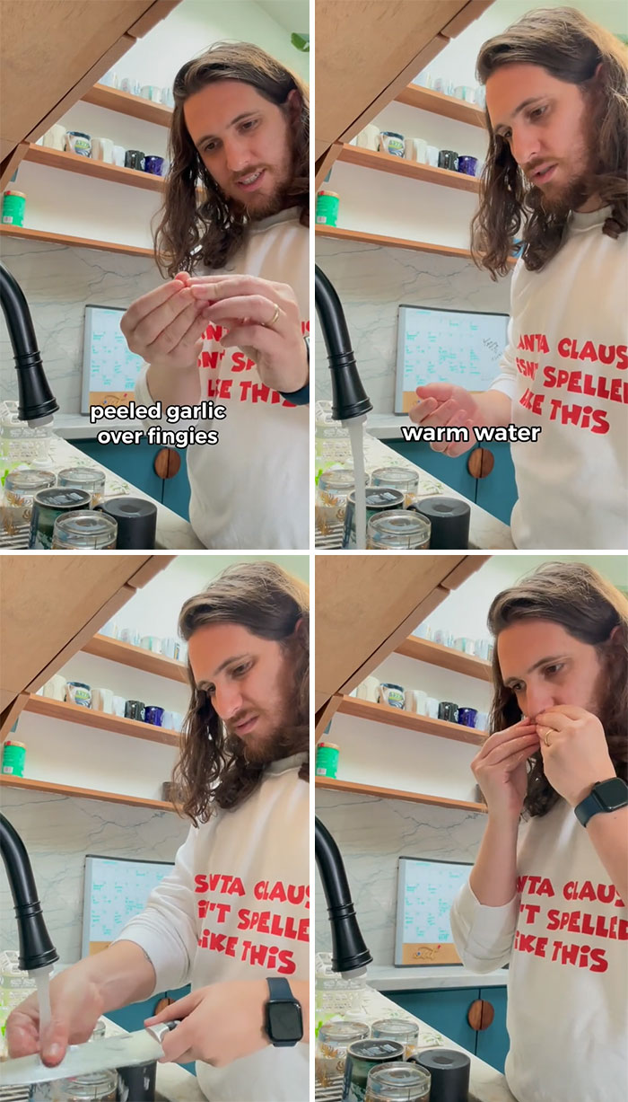 Stainless Steel Removes Garlic Smell From Your Hands