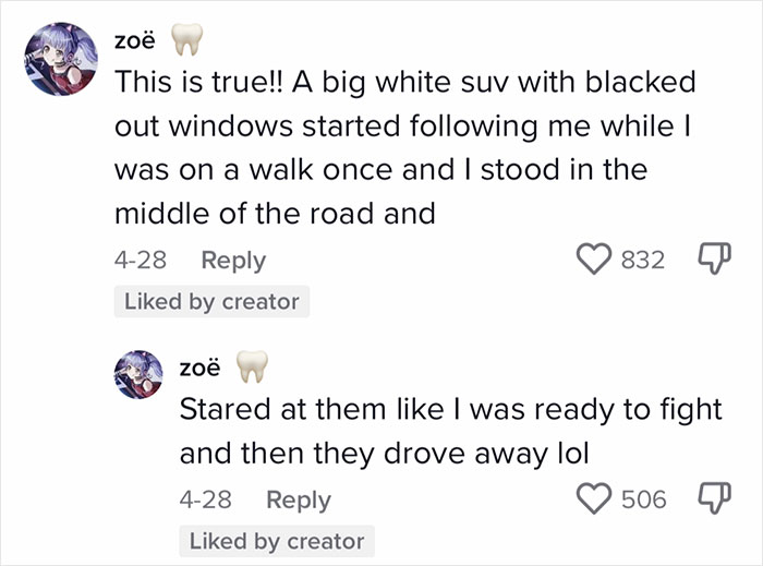 TikTok User Says The Most Powerful Tool Against Creepy Men Is Your Body Language, And 18 Others Chime In With Their Tips