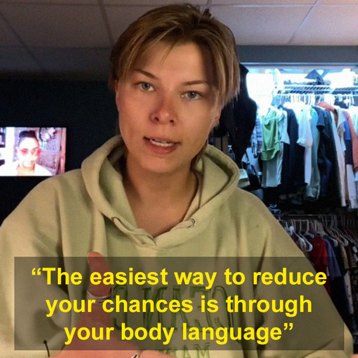 TikTok User Says The Most Powerful Tool Against Creepy Men Is Your Body Language, And 18 Others Chime In With Their Tips