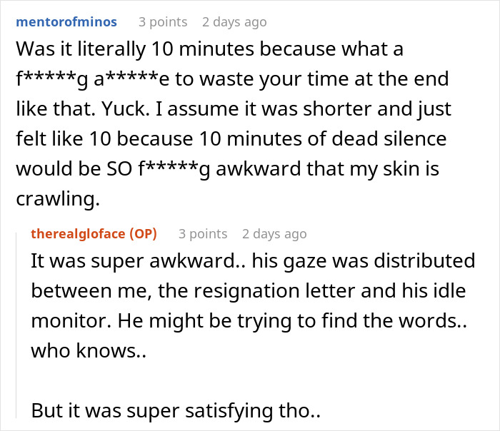 "10 Mins Of Awkward Silence": Boss Regrets Being Mean To Best Employee, Asks Them To Reconsider Their Resignation