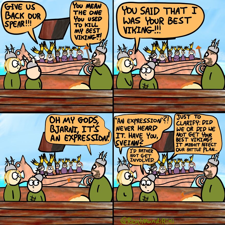 Here's My Funny Comic Series About A Surprisingly Successful Viking Raid (17 New Pics)