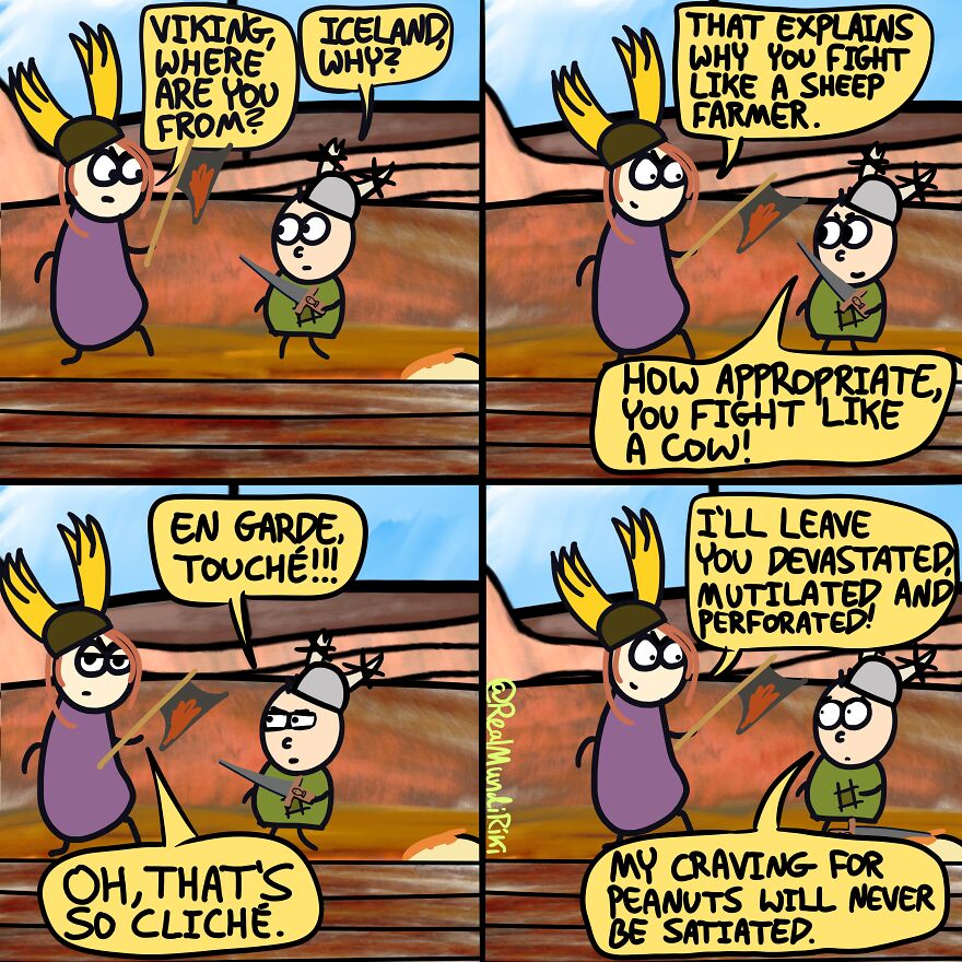 Here's My Funny Comic Series About A Surprisingly Successful Viking Raid (17 New Pics)