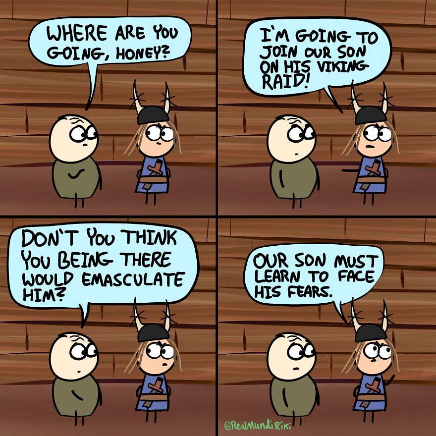 Here's My Funny Comic Series About A Surprisingly Successful Viking Raid (17 New Pics)