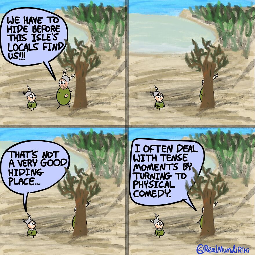 Here's My Funny Comic Series About A Surprisingly Successful Viking Raid (17 New Pics)