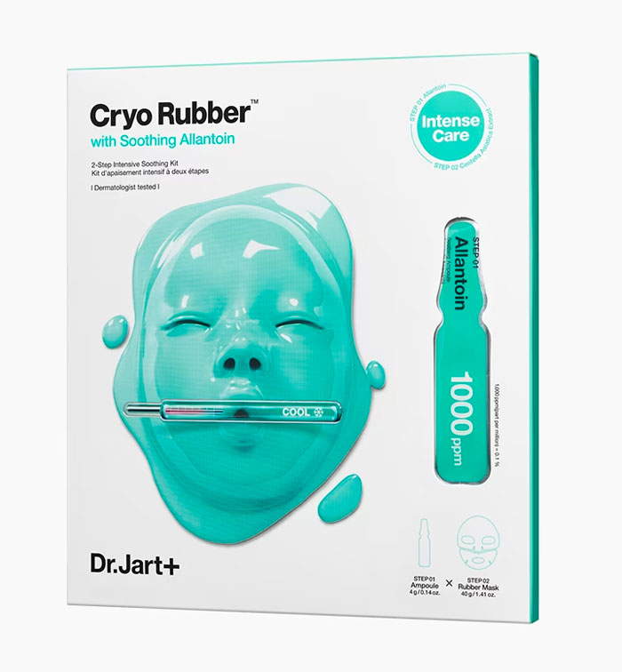 box of cryo rubber masks