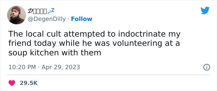 Local Cult Has 150 Rules For Their Members, The List Goes Viral On Twitter